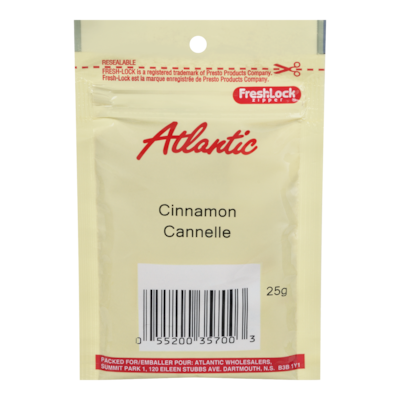 null Atlantic Cinnamon 25 g, $7.16/100g