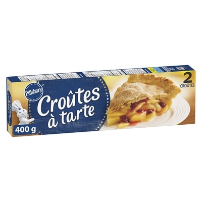 Pillsbury Croûtes à tarte, Pâte Préparée Réfrigérée 400 g, 0,88 $/100g