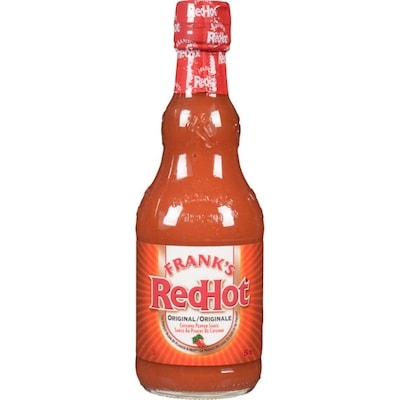 Frank’s RedHot Originale sauce au piment de cayenne 354 ml, 1,49 $/100ml