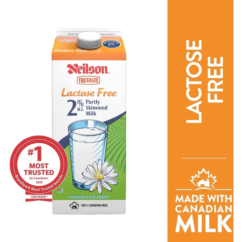 Milk。 Neilson 2% Lactose Free Milk - 2 l | Valumart