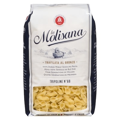 Molisana 100% Durum Wheat Semolina Pasta Tripoline N°68 450 g, $0.44/100g