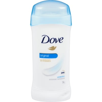 Dove Antiperspirant Stick Original Clean for Women 74 g, $8.11/100g