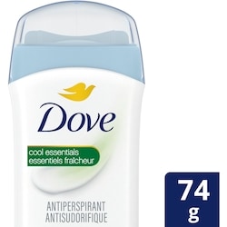 Dove Antiperspirant Stick Cool Essentials for Women 74 g, $6.07/100g