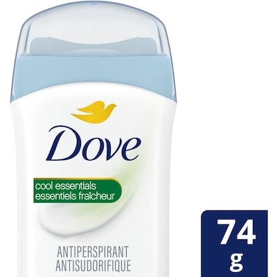 Dove Antiperspirant Stick Cool Essentials for Women 74 g, $8.09/100g