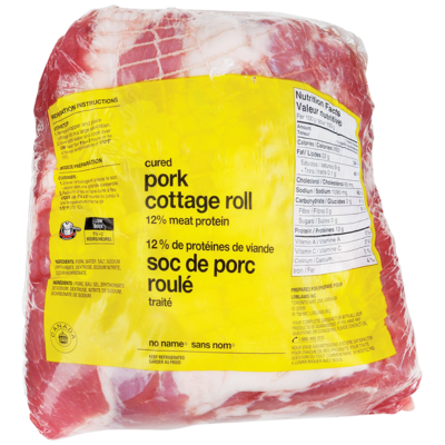 Sans Nom Soc de porc roulé 14,53 $/1kg 6,59 $/1lb