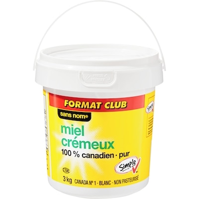 100% Canadian Pure Creamed Honey, Club Size