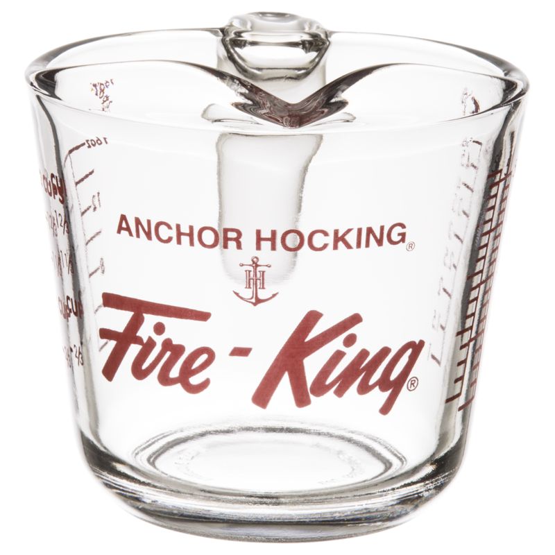 Fire-King Measuring Cup, 500mL