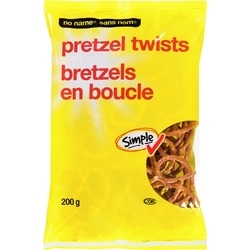 Sans Nom Bretzels en boucle 200 g, 0,75 $/100g