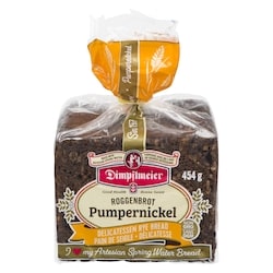 Dimpflmeier Pain pumpernickel 454 g, 1,17 $/100g