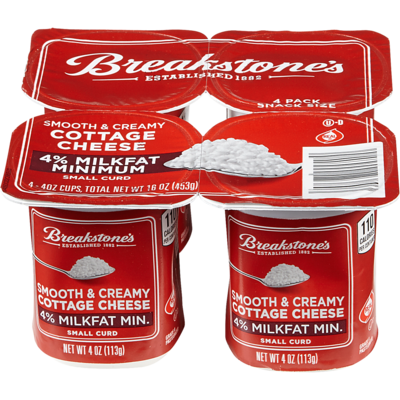 Breakstone Kosher Cottage Cheese, 2% 4x113.0 g, $2.32/100g
