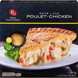 Plaisirs Chicken Pie  1.25 kg, $1.11/100g