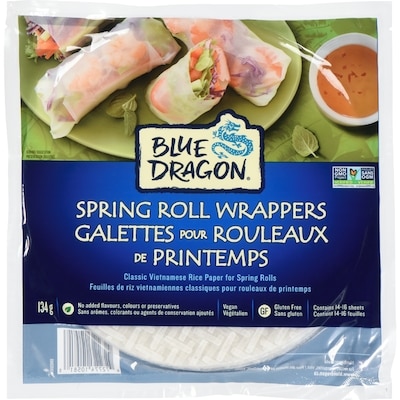 Blue Dragon Spring Roll Wrappers 134 ml, $3.72/100ml