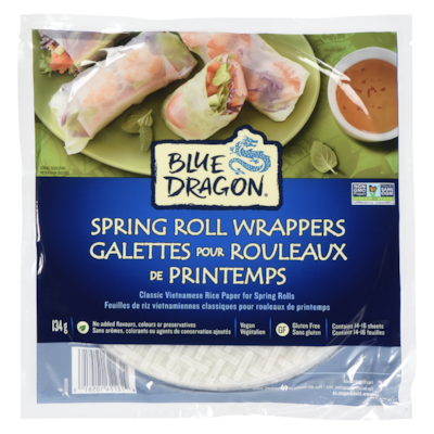 Blue Dragon Galettes pour Rouleaux de Printemps 134 ml, 3,72 $/100ml