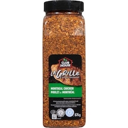 Club House La Grille Montreal Chicken Seasoning 675 g, $2.22/100g