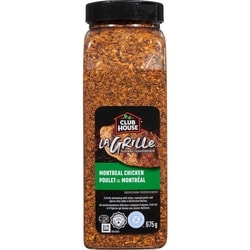 Club House La Grille Assaisonnement poulet de montréal 675 g, 2,22 $/100g