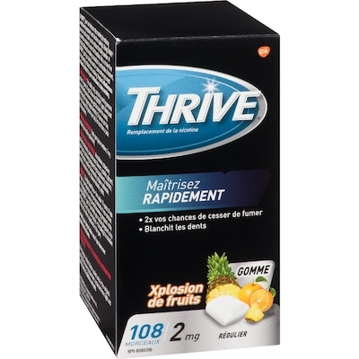 Gomme à la nicotine Xplosion de fruits 2 mg