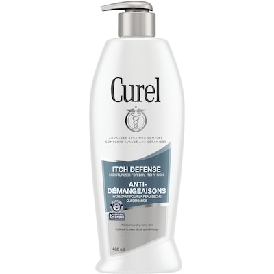 Curel Itch Defense® Calming Lotion, Moisturizer for Dry, Itchy, Eczema-Prone Skin 480 ml, $2.48/100ml