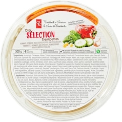 President's Choice Dip Selection 500 g, $1.90/100g