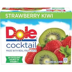 Dole Strawberry Kiwi Juice 12x340.0 ml, $0.17/100ml