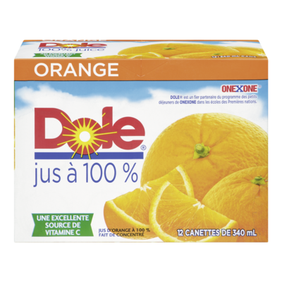 Dole Dole Jus d'Orange 12x340.0 ml, 0,22 $/100ml