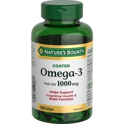 Omega-3 Fish Oil, 1000 mg, Softgels