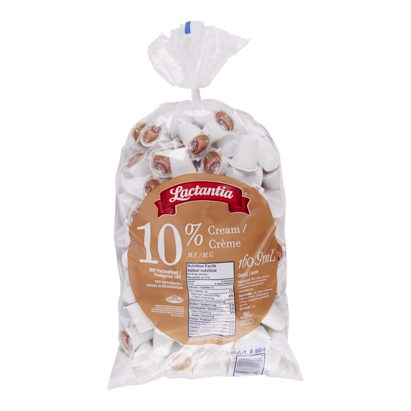 Lactantia Half & Half Cream 10% - 160x9.0 ml | Wholesale Club