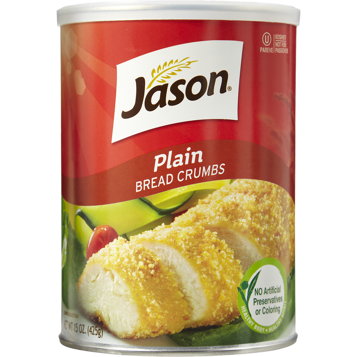 Jason's Chapelure nature casher 425 g, 1,64 $/100g