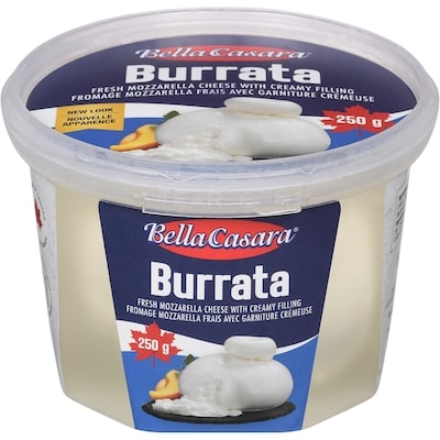 Bella Casara Burrata 250 g, 6,80 $/100g
