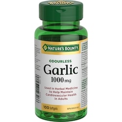 Garlic, Odourless, 1000 mg, Softgels