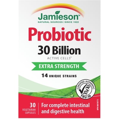 Jamieson 30 Billion Probiotic 30 ea, $0.83/1ea