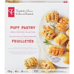 President's Choice Puff Pastry Hors D’Oeuvre Collection  720 g, $2.08/100g