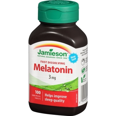 Melatonin Fast Dissolving Tablets, 3 mg