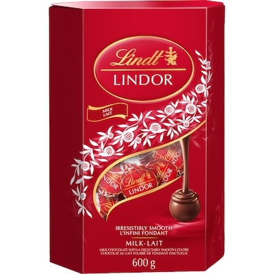 Lindt LINDOR Milk Chocolate Truffles Cornet 600 g, $4.67/100g