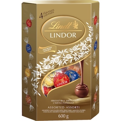 Lindt LINDOR Assorted Chocolate Truffles Cornet 600 g, $4.67/100g