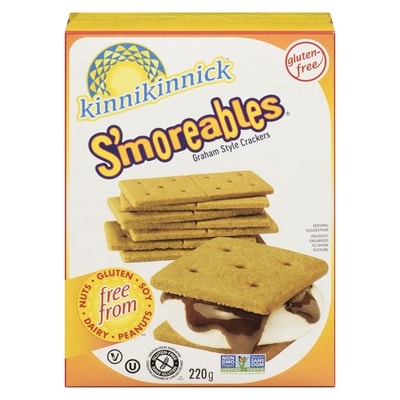 Kinnikinnick Smoreables Graham Style Crackers 220 g, $2.95/100g