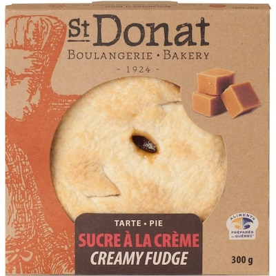 St-Donat Tarte crémeuse de 6 po au fudge crémeux 35 % 300 g, 1,66 $/100g