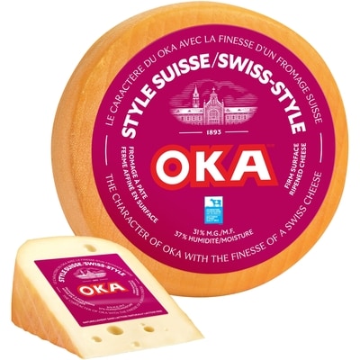 Oka Swiss Style Cheese $4.99/100g $22.64/1lb