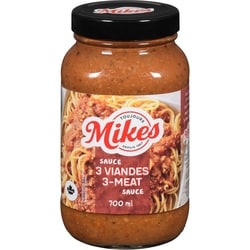Mikes 3 Meat Sauce 700 ml, $0.50/100ml