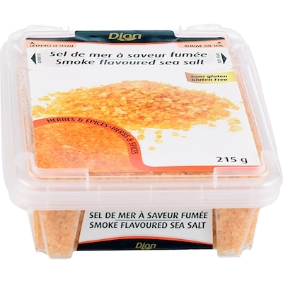 Dion Sel de mer fumé 215 g, 2,23 $/100g