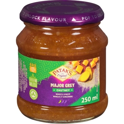Pataks Major Grey Chutney 250 ml, $2.00/100ml