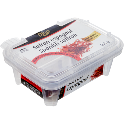 Dion Safran espagnol 0.5 g, 1 598,00 $/100g