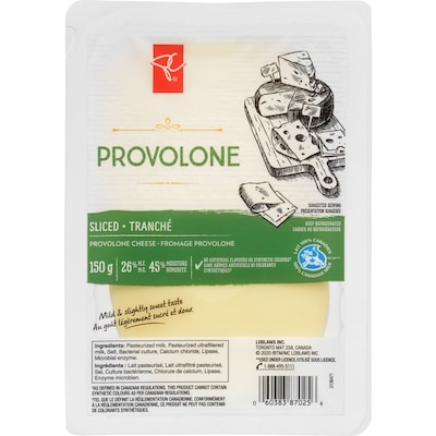 le Choix du Président Fromage Provolone En Tranches 150 g, 4,00 $/100g