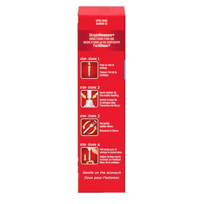 Gouttes concentrées pour nourrissons, Fièvre et mal de gorge, 80 mg/1 ml