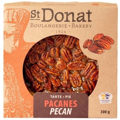 St-Donat Tarte aux pacanes de 6 po 300 g, 3,66 $/100g