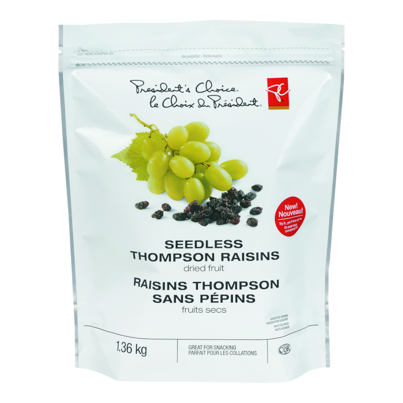 Seedless Thompson Dried Raisins 
