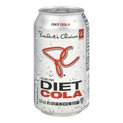 President's Choice Diet Cola 12x355.0 ml, $0.15/100ml