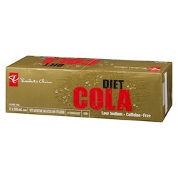 President's Choice Low Sodium & Caffeine-Free Diet Cola - 12x355.0