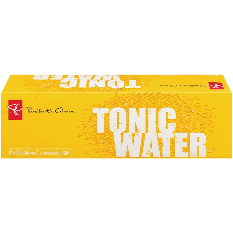 Tonic Waterページ President's Choice Tonic Water - 12x355.0 ml | Zehrs