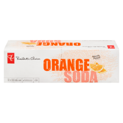 President's Choice Orange Soda 12 Pack 12x355.0 ml, $0.16/100ml