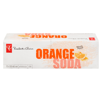 President's Choice Orange Soda 12 Pack 12x355.0 ml, $0.16/100ml